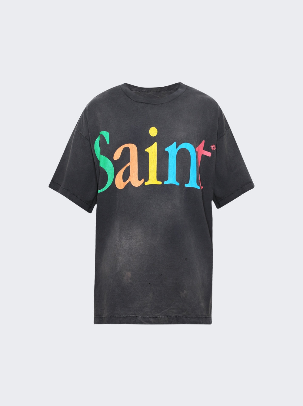 Saint Micheal Apple colorful tee