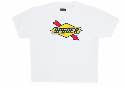 sp5der the spot tee white