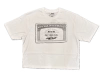 PROFIT MINDED SSN TEE WHITE & BLACK