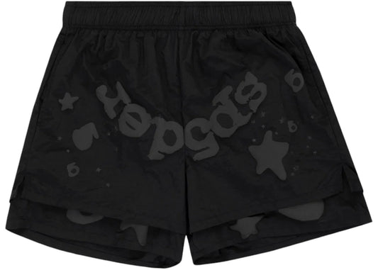 Sp5der Beluga Double Layer Short Black