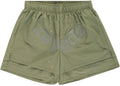 Sp5der OG Web Double Layer Short Sage