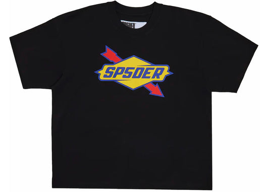 Sp5der The Spot Tee Black