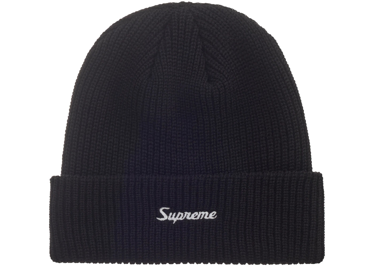 Supreme Loose Gauge Beanie (FW26) Black