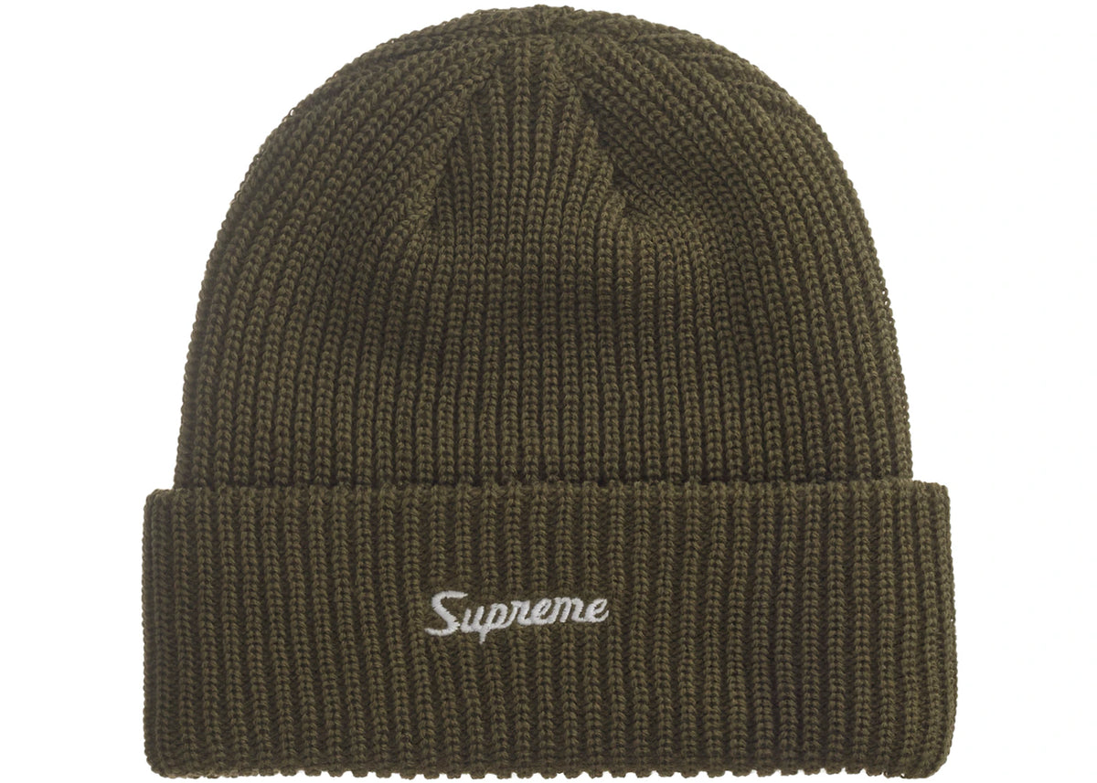 Supreme Loose Gauge Beanie (FW26) Olive