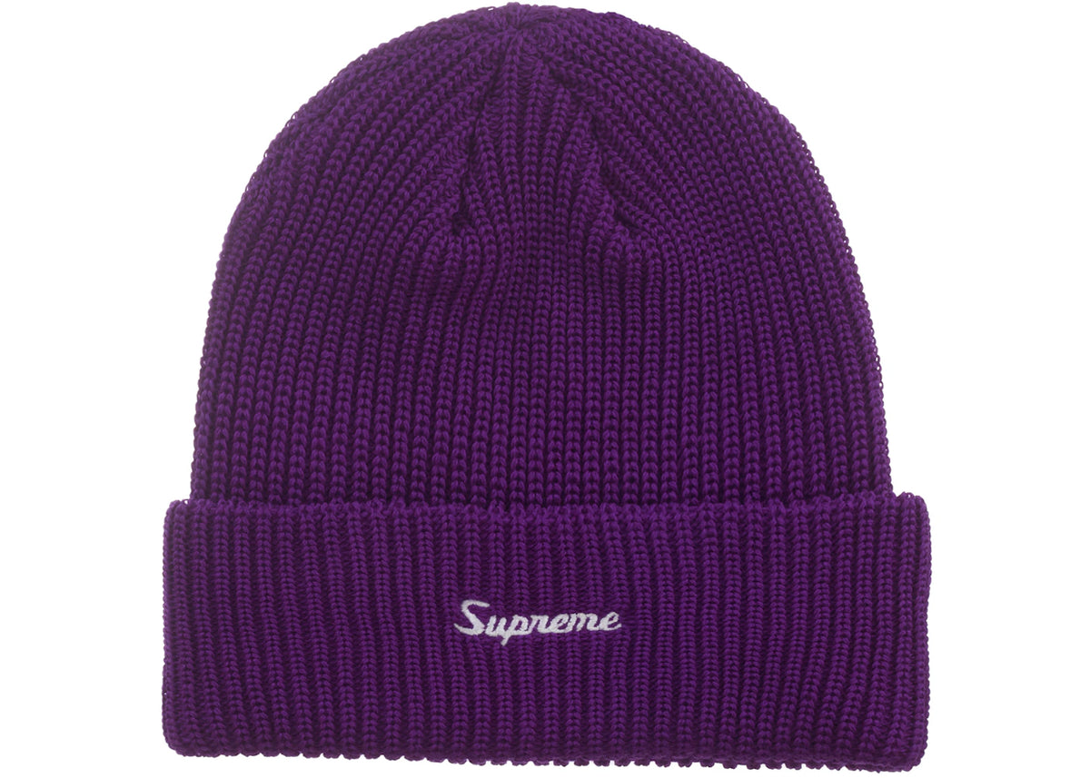 Supreme Loose Gauge Beanie (FW26) Purple