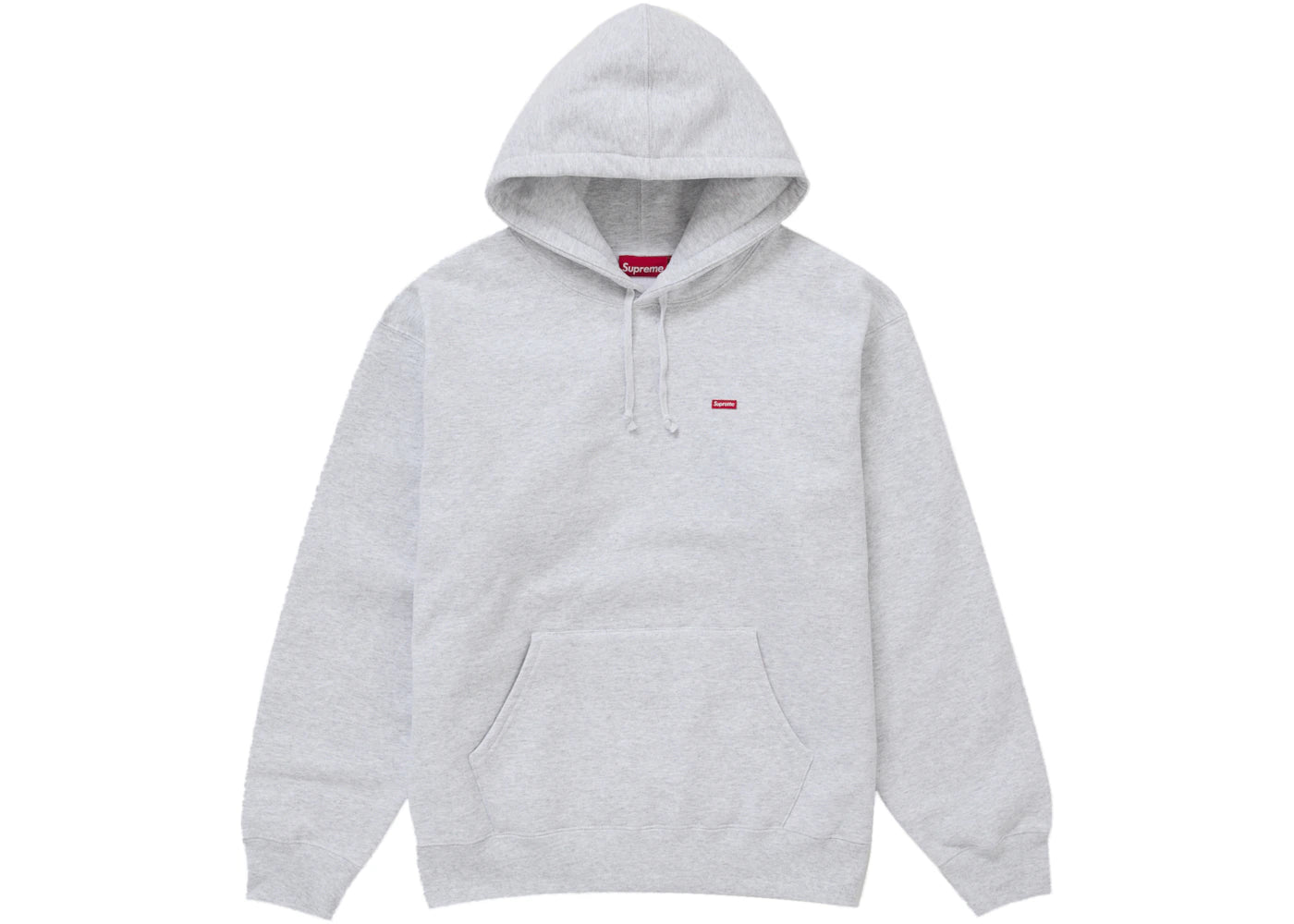 Supreme Small Box Hooded Sweatshirt (FW24) Heather Grey