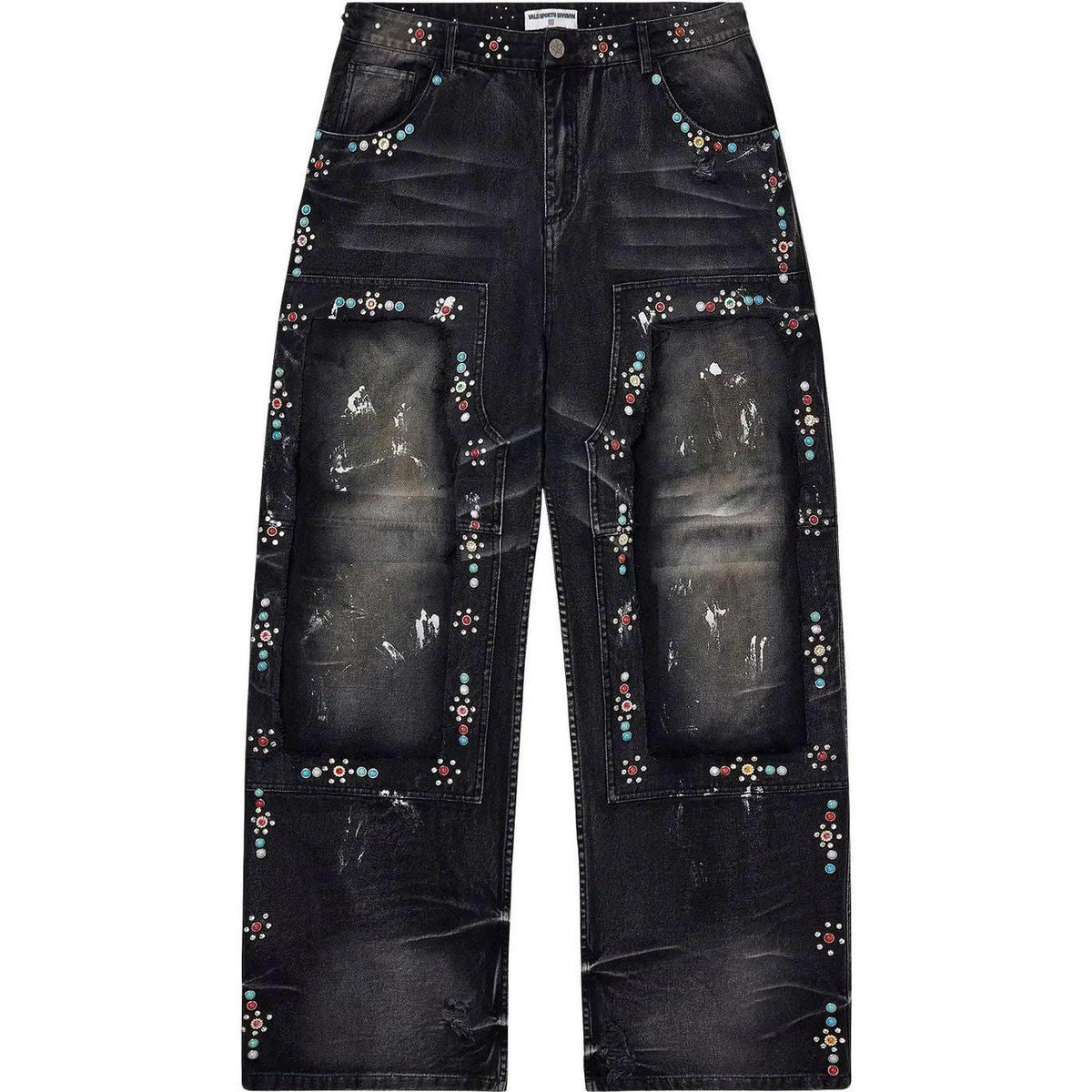Vale Forever DIY Carpenter Jeans Black