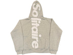 Solitaire Zip Up Grey White