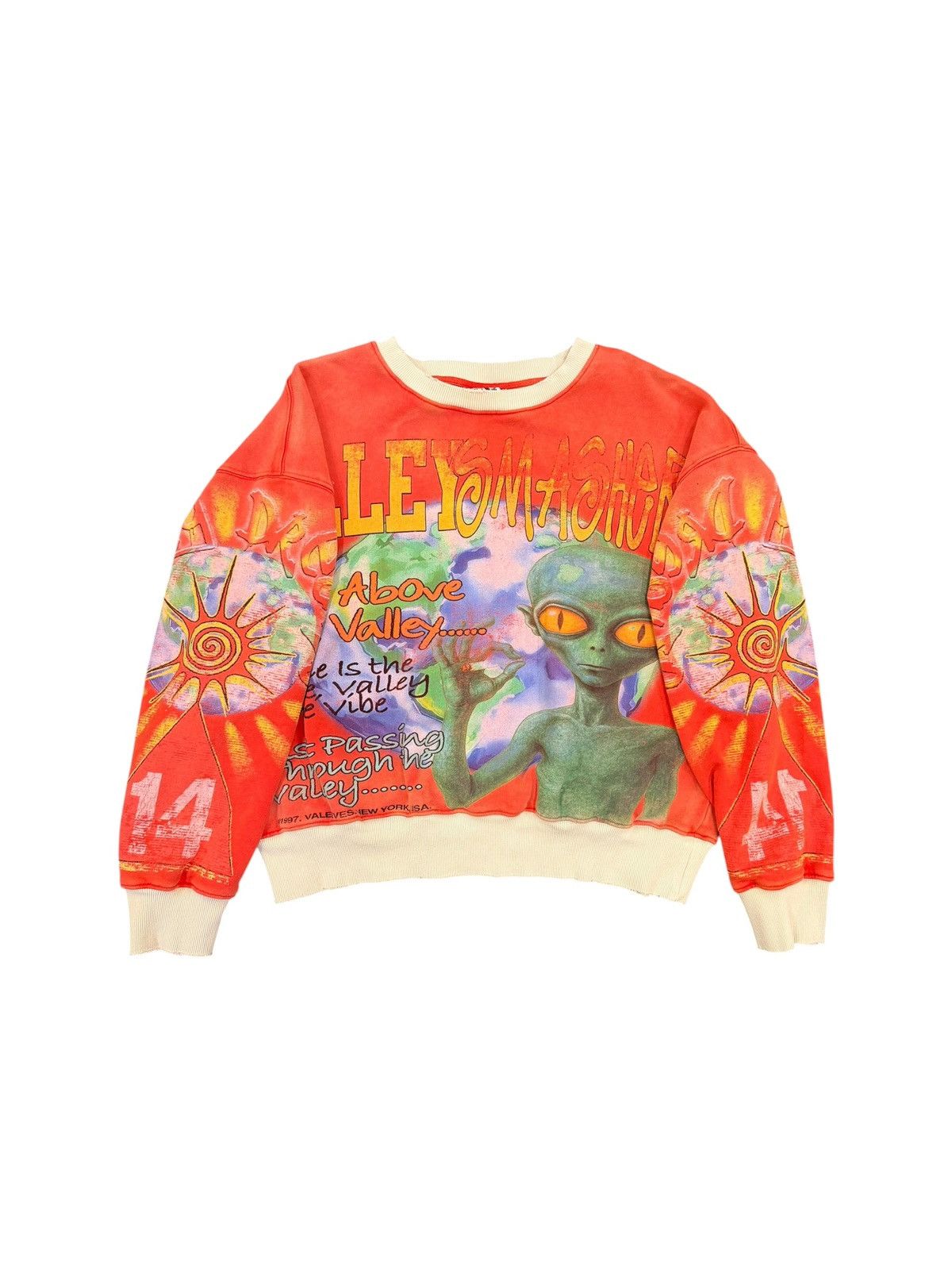 Vale Forever Red Alien Crewneck