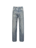 Birth Of Royal Child 20K Swarovski Diamond Pants Blue
