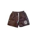 Saint Vanity Brown  Nylon Shorts