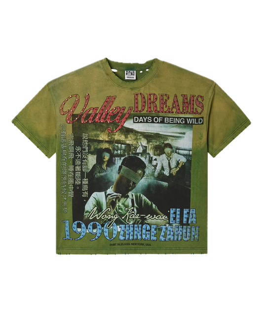 VALE FOREVER GREEN MONEY BLING TEE