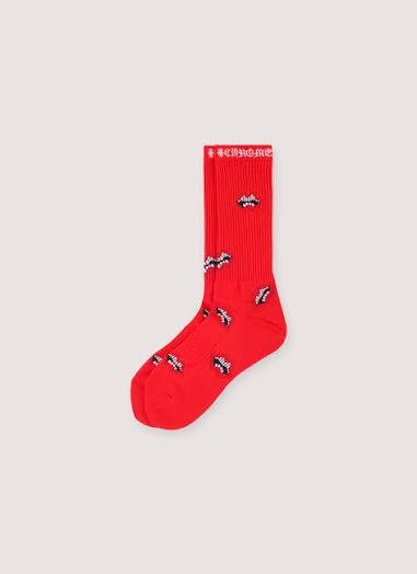 Matty Boy Chomper Socks red