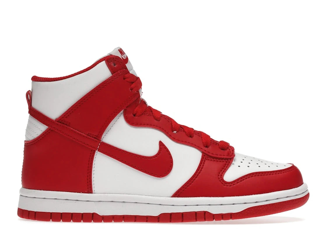 Nike Dunk High Championship White Red (White Tongue Tag) (GS)
