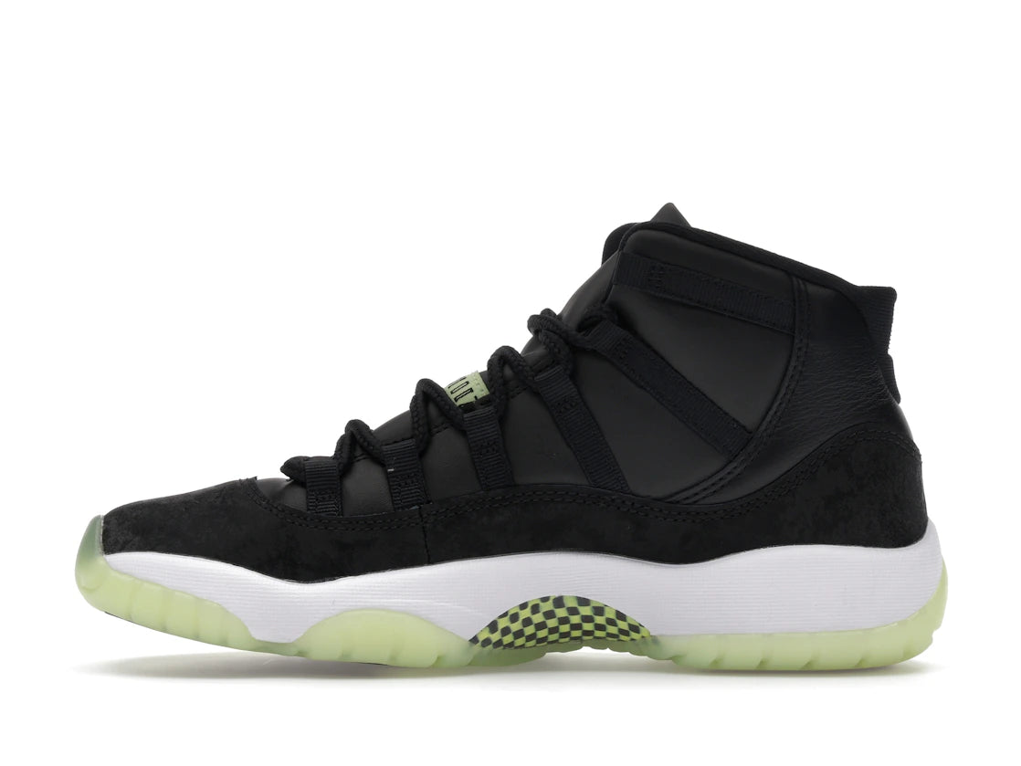 Jordan 11 Retro Black Barely Volt (GS)