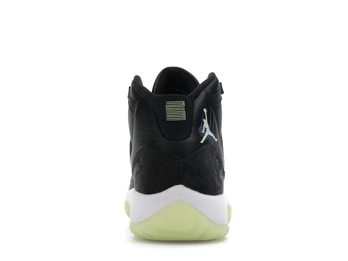Jordan 11 Retro Black Barely Volt (GS)