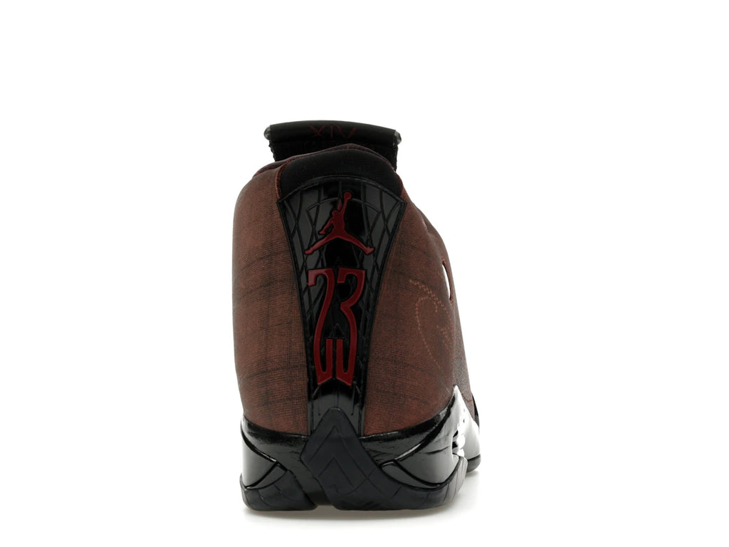 Jordan 14 Retro Mowalola Burnt Red