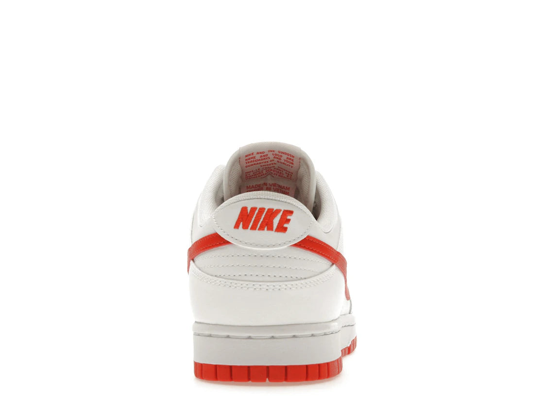 Nike Dunk Low Retro White Picante Red