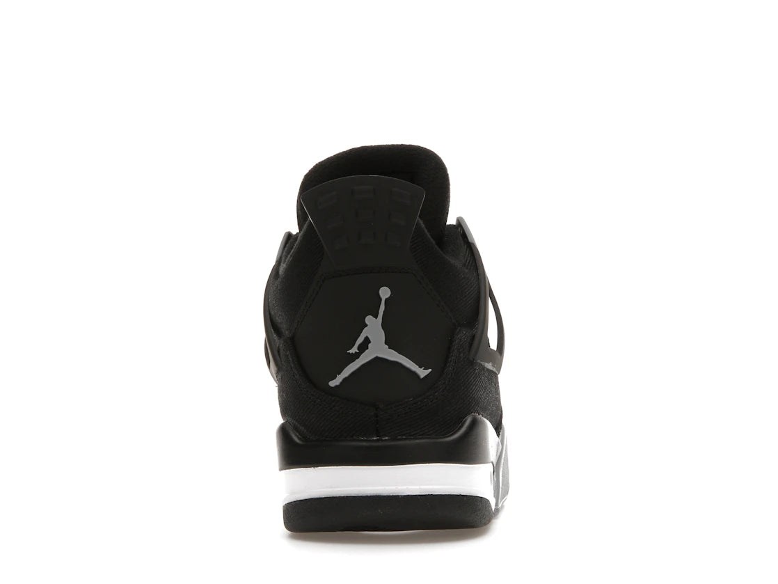 Jordan 4 Retro Black Canvas (GS)