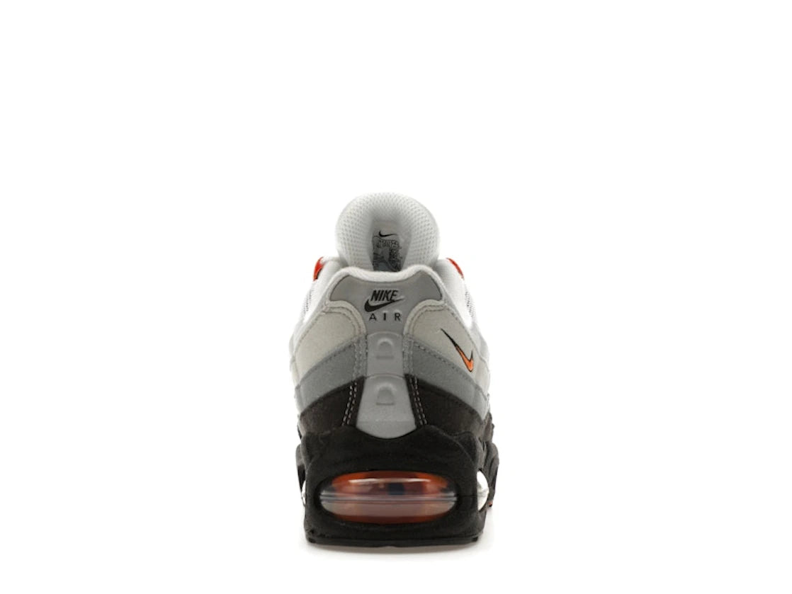 Nike Air Max 95 Big Bubble Black Cool Grey White Bright Mandarin