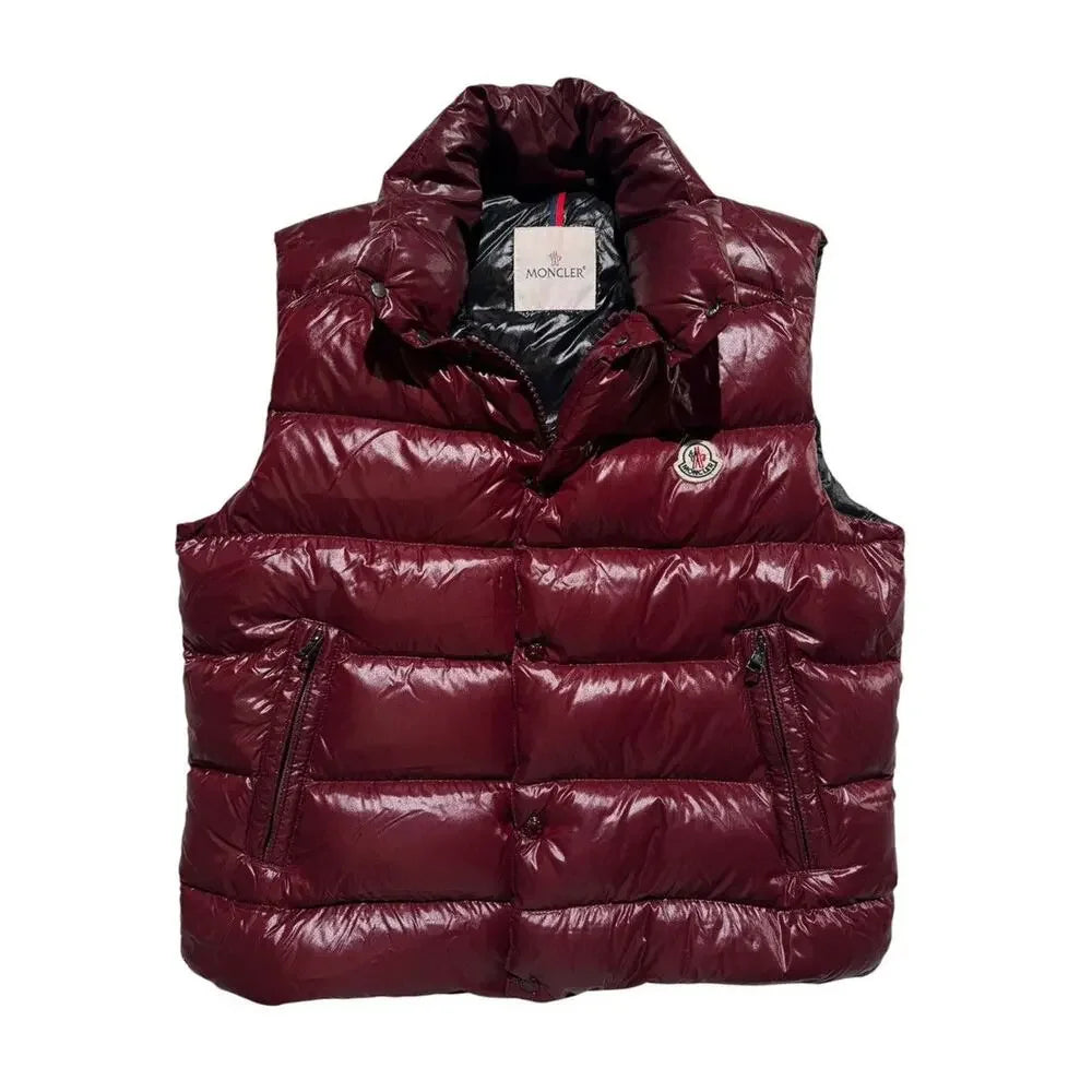 Moncler Tibb Vest Burgundy Badaia