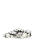 White and Black Marni Mules