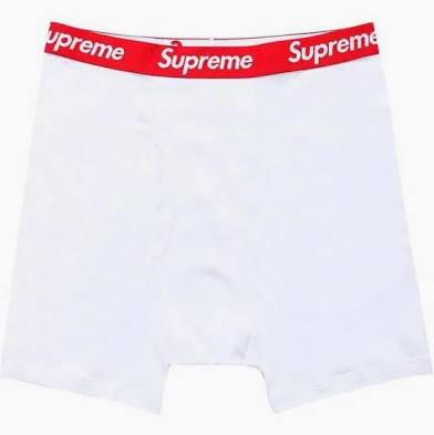 supreme underwear White