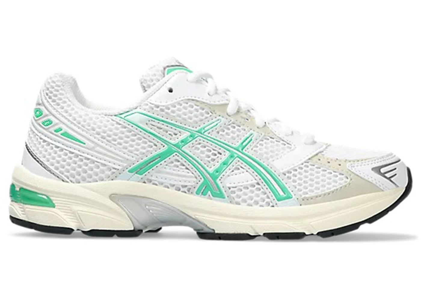 ASICS Gel-1130 White Malachite Green Off White Midsole (Women's)