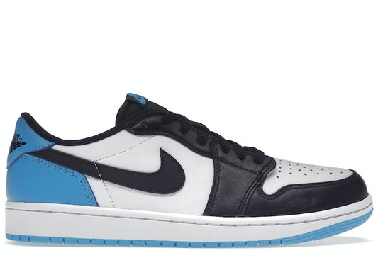 Jordan 1 Retro Low OG Black Dark Powder Blue