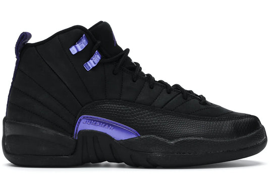 Jordan 12 Retro Black Dark Concord (GS)