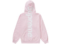 Supreme Satin Appliqué Hooded Sweatshirt (FW23) Light Pink