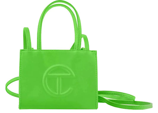 Telfar Shopping Bag Small Highlighter Green