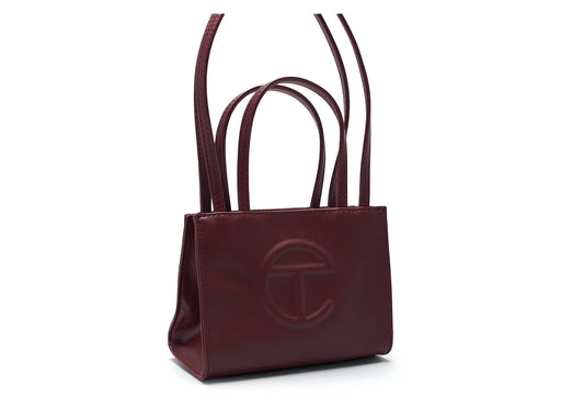 Telfar Shopping Bag Small Oxblood