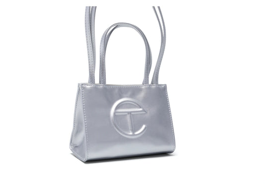 Telfar Shopping Bag Small Silver